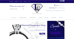 Desktop Screenshot of labmadediamonds.com